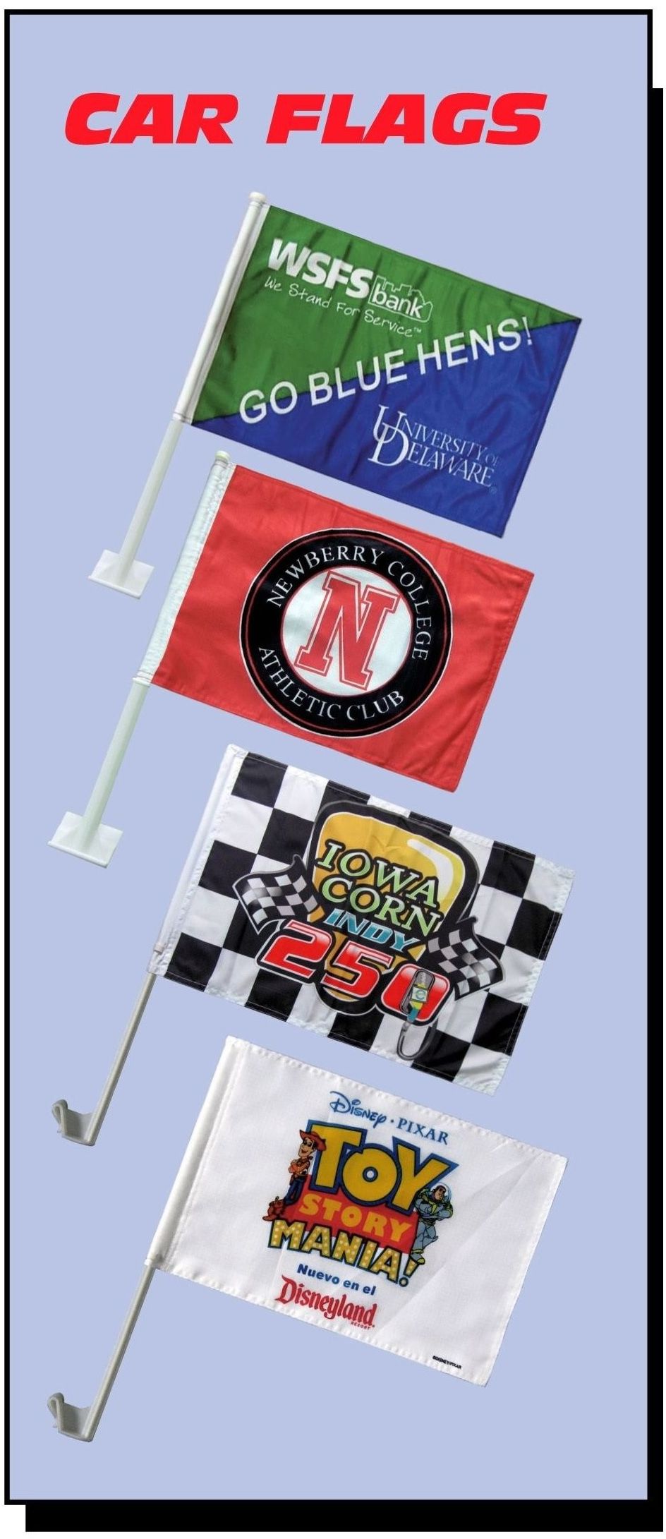 CUSTOM CAR FLAGS