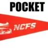 Felt Pennant Pocket NCFS