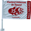 custom printed premium car flag