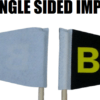 Single Sided Custom Felt Pennant