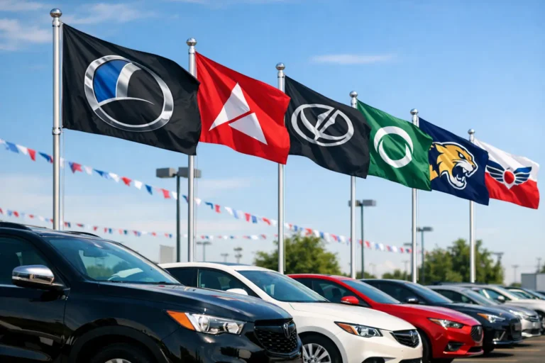 10 Dealership Flag Examples That Attract Buyers