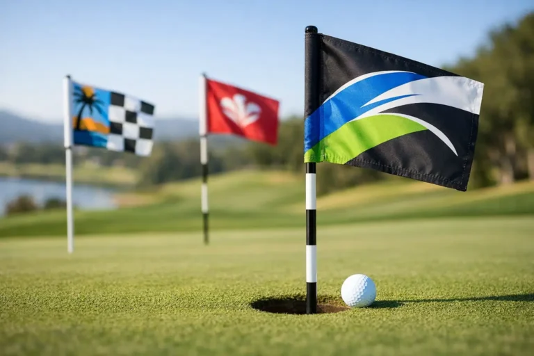 Custom Golf Pin Flags for Tournaments That Stand Out