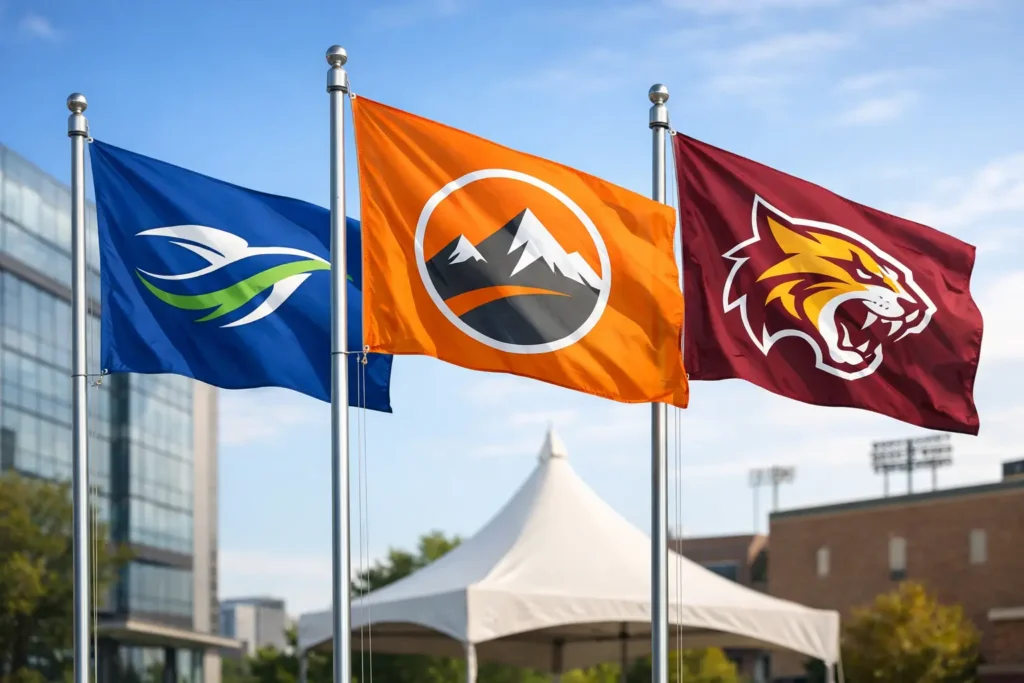 Custom Outdoor Flags That Get Your Brand Seen