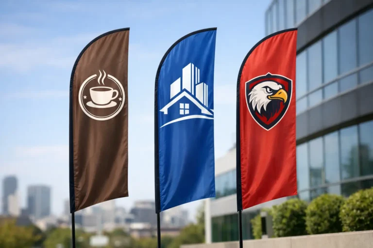 Custom Swooper Flags for Business That Get Seen