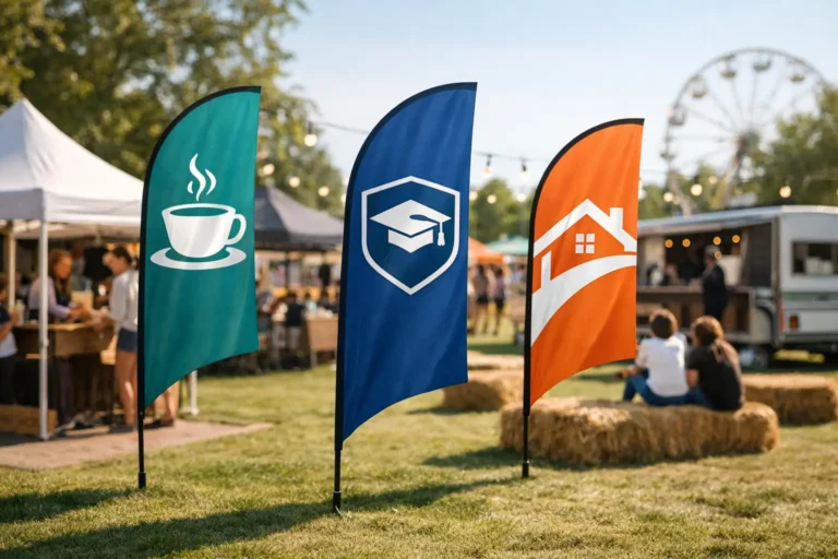 Mobile Advertising Flag Guide for Local Events