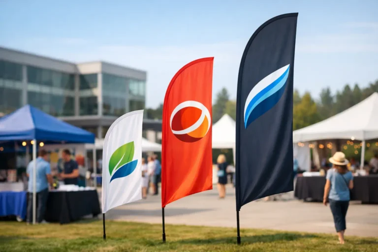 What Size Feather Flag Works for Your Event?