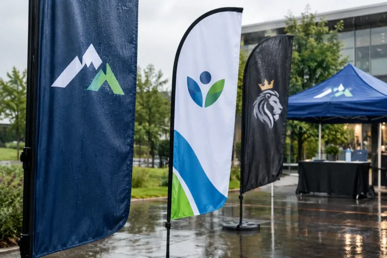 Best Banner Materials for Rain and Wet Events
